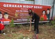 DPD PDIP Kepri  Tanam 500 Pucuk Pohon Bersama Kader