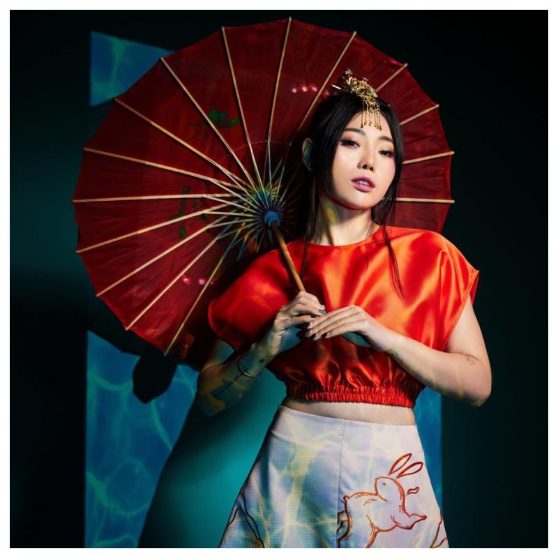 Wendy Walters melakukan saat melakukan photoshoot