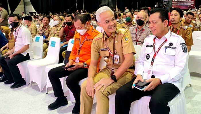 Gubernur Kepri Hadiri Rakornas PB 2023, Presiden Jokowi: Negara kita ini naik 81 persen frekuensi bencana alam
