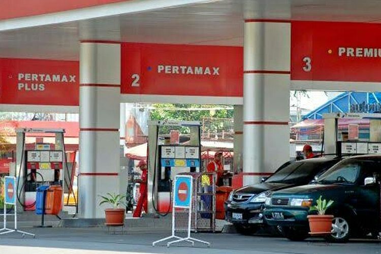 Salah satu pom bensin di Tanjungpinang (foto : ist)