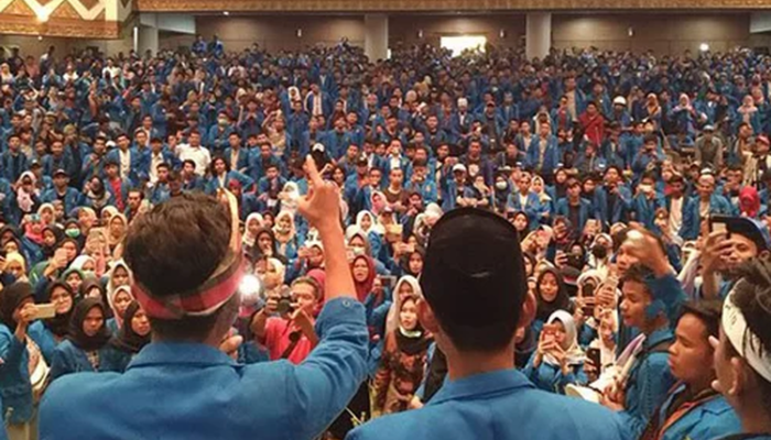 Demo ‘Turunkan Jokowi’, Ribuan Mahasiswa UIR Pekan Baru ‘Tampar’ Jutaan Mahasiswa Se-Indonesia