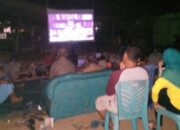 Warga Kelurahan Kampung Bugis Antusias Nobar Film G30S/PKI