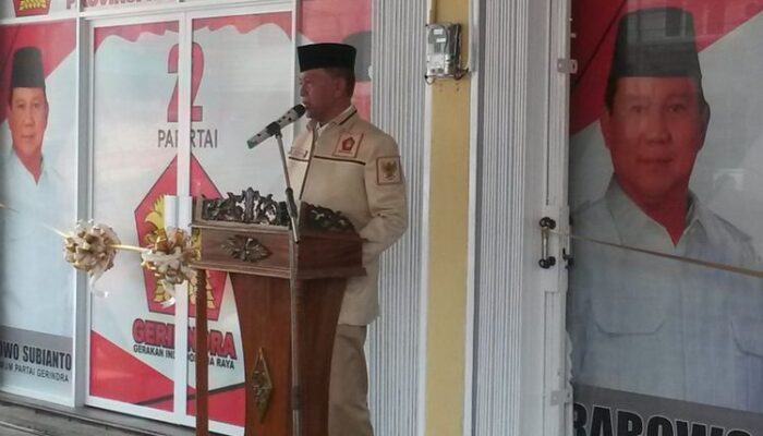 Resmikan Sekretariat GNPP, Ayah Syahrul Optimis Prabowo Menang di Pilpres 2019