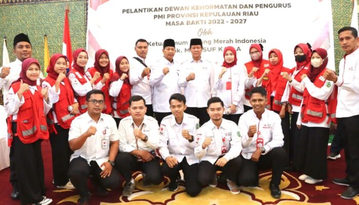 Jusuf Kalla Melantik Pengurus PMI Provinsi Kepri, Hafizha Tahniah untuk semua dilantik