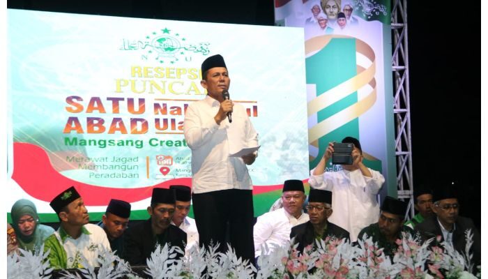 Gubernur Kepulauan Riau Ansar Ahmad di Harlah 1 Abad NU Mengaku Bangga dengan Warga Nahdlatul Ulama Kepri