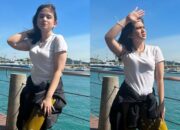 Tissa Biani Pose Cantik  di Singapore, Instagramnya Dapat 60 Ribu Lebih Like