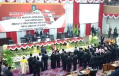 45 Anggota DPRD Kepri Periode 2019 2024 Jalani Proses Pelantikan
