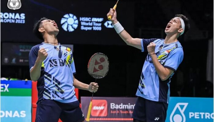 Ganda Putra Indonesia, Fajar-Rian Melaju ke final Malaysia Open 2023