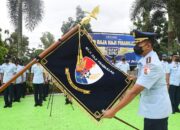 Komandan Lanud Raja Haji Fisabilillah Pimpin Upacara Lambang Satuan