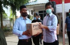 BP Batam Serahkan Bantuan Sembako di Kecamatan Batu Ampar