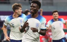 Bukayo Saka England 2022