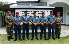 Danlantamal IV Laksanakan Safari Kunjungan ke Posmat TNI AL