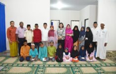 Danlanud Raden Sadjad Buka Puasa Bersama Belasan Anak Yatim