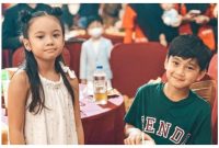 kebersamaan Rafathar Malik Ahmad dan Gempita Nora Marten