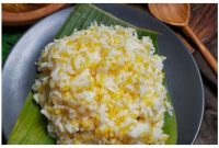 olahan khas Jawa Tengah dan Jawa Timur yakni nasi jagung