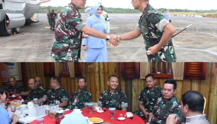 Pangkoopsud I Marsda TNI Bambang Gunarto Berkunjung Ke Lanud RHF Tanjungpinang