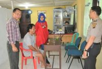 JS saat dimintai keterangan oleh penyidik (dok. Ist)