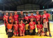 Tim Volly Putri Lingga Berhasil Masuk Semifinal Danlantamal Cup