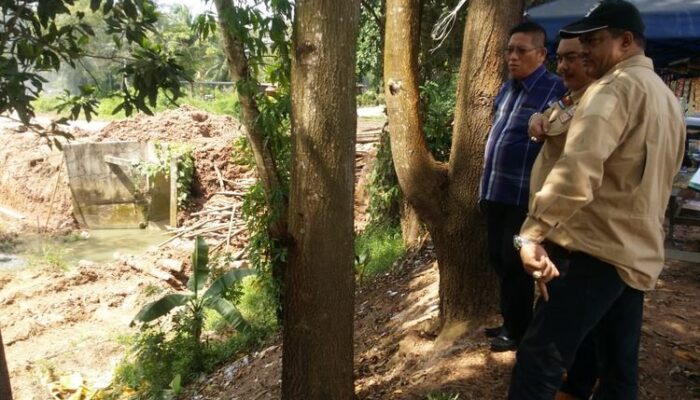 Gunakan APBD Kepri, Komisi III DPRD Kepri Tinjau Pembangunan Drainase di Batam