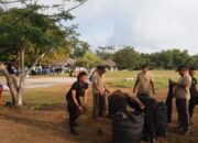 Koramil 03/Binut Ikut Goro Sempena Menyambut HUT RI Ke 73 di Tanjung Uban