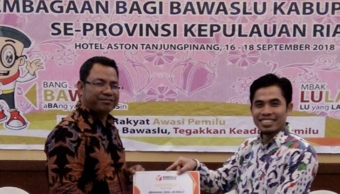 Bawaslu Tanjungpinang Ikuti Bimtek Peningkatan Kapabilitas Bawaslu Se-Provinsi Kepri
