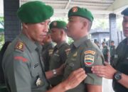 Dandim 0315 Bintan Pimpin Upacara Korps Raport Kenaikan Pangkat 15 Personil Kodim 0315 Bintan