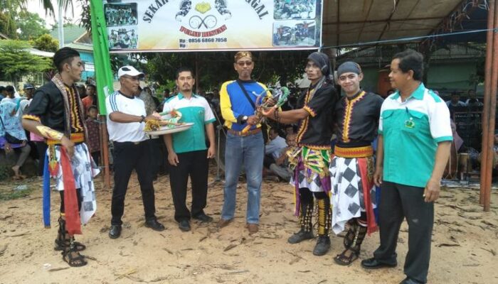 Galang Bantuan Korban Bencana Alam, DPD Jowo Manunggal Tanjungpinang Gelar Aktraksi Kuda Kepang