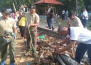 Dengan Semangat, Kodim 0315/Bintan Ikut Bersih-bersih Sampah Sempena Hari Dharma Samudra 2019