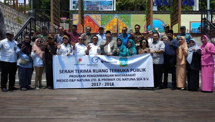 SKK Migas-KKKS dan Pemkab Kepulauan Anambas Resmikan Ruang Terbuka Publik Taman Batu Lepe