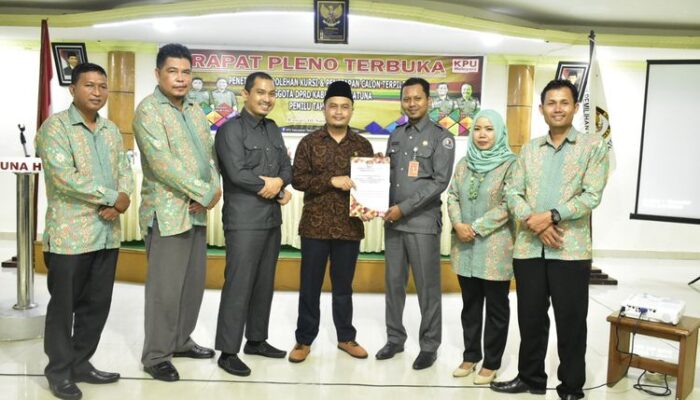 KPU Gelar Rapat Pleno Terbuka Tetapkan Anggota DPRD Kabupaten Natuna 2019-2024