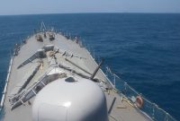 KRI Yos Sudarso 353 di Perairan Karimun Jawa