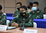 Diskual Gelar Rekonsiliasi Tingkat Satker UO TNI AL Tahun 2021 Secara Virtual