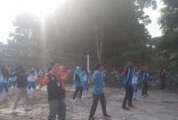 Senam sehat dari Roadshow Germas