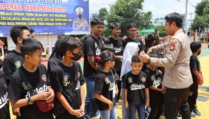Puluhan Atlet Inkanas Dilepas Kapolresta Tanjungpinang untuk Berlaga di Batam