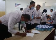 BNNK Tanjungpinang Bersama Divpas Kemenkumham Kepri Gelar Test Urine Bagi Pegawai Lapas Narkotika