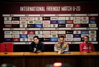 Press Release Ketua Umum PSSI bersama Kapolri tentang upaya penegakan hukum mafia sepakbola di Stadion Gelora Bung Karno Jakarta