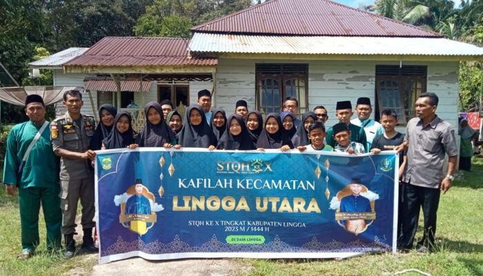 Camat Linggut Berjanji Berikan Bonus Terhadap Peserta Juara STQH Ke X Kabupaten Lingga