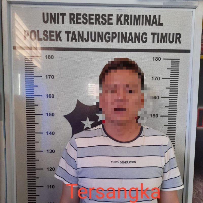 Pelaku penipuan dan atau penggelapan yang diamankan Polsek Tanjungpinang Timur