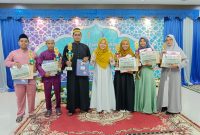 Para pemenang lomba Pekan Tilawatil Quran oleh LPP RRI Tanjungpinang