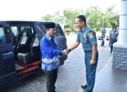 Pangkoarmada I Laksda TNI S Aldedharma Sambut Kedatangan Pengurus PPAL Dengan Penuh Akrab