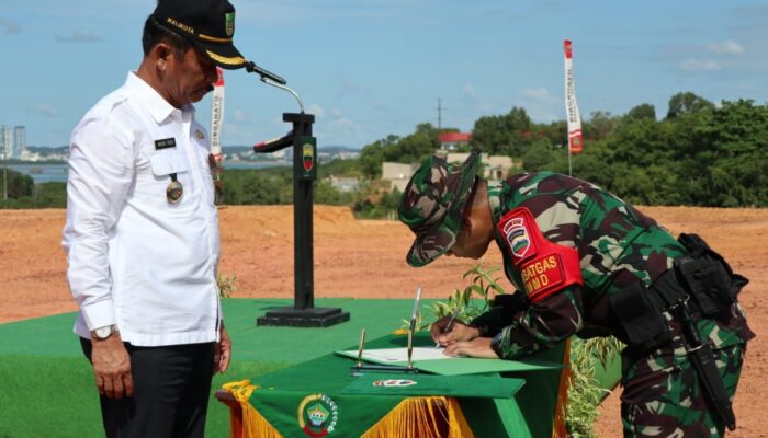 TNI Manunggal Membangun Desa Ke 116, Selama 30 Hari Berlangsung di Kelurahan Sambau Kota Batam