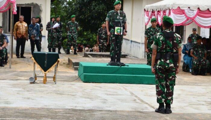 Kasrem 033 WP Kolonel Inf Tagor Pasaribu Membuka Serbuan Teritorial TNI AD di Wilayah Bintan Utara