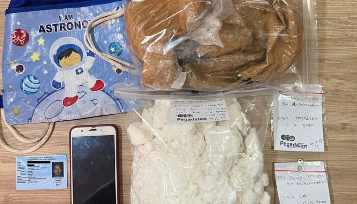 Gagalkan Penyeludupan Narkotika Jenis Kokain 1471 Gram, Ditresnarkoba Polda Kepri Amankan Pelaku di Dua Tempat