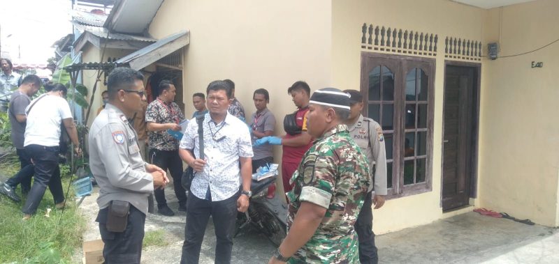 Lokasi Penemuan Mayat Laki Laki ditemukan di Perumahan Griya Hang Tuah Permai Tanjungpinang Timur