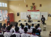 Latihan Dasar Kepemimpinan Siswa SMAN 5 Tanjungpinang, Iptu Andri Warman Berikan Paparan Bagi Generasi Muda