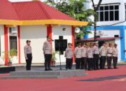 Pimpin Apel Jam Pimpinan,  Kapolres Bintan AKBP Riky Iswoyo Perintahkan Personel  Untuk Netral Dalam Pemilu
