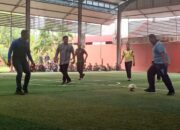 Menang Tipis 1-0  Antara FKPD Kabupaten Bintan Dengan Kodim 0315 Tanjungpinang Dalam Friendly Match Futsal