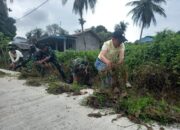 Kodim 0315 Tanjungpinang Bersama Pemda Gotong Royong Atasi Banjir Serta Mencegah Wabah Penyakit
