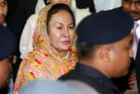 Istri Mantan Perdana Menteri Malaysia Najib Razak Akhirnya resmi ditahan KPK Malaysia. (Foto. Ist)