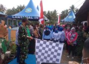 Bakti Sosial, Senam Sehat dan Perlombaan Tradisional HUT TNI AL ke-75